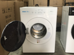 Lavadora-Secadora Frontal Inteligente OCEAN de 10 kg, Acero Inoxidable, Control en Inglés, 220V 50/60HZ, Totalmente Automática, Color Blanco, 2 - Product Image 3