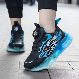 Chaussures de course décontractées pour enfants, respirantes, avec lumières LED, style sport, pour l'extérieur, vente chaude - Product Image 3