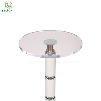 Meubles de style nordique en gros, table basse de luxe de petite taille, table d'appoint personnalisée, table à thé ronde pour appartement et maison