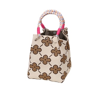 Sac à main pliable en nylon avec motif bonbon élégant et imprimé dessin animé, fermeture à bouton, sangle amovible, commande en gros RTS - Product Image 2
