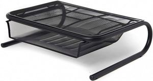 Best Hot Sale Cheapest Metal Monitor Stand Metal <b>Desk</b> Monitor Stand Riser with Organizer Drawer - Product Image 3