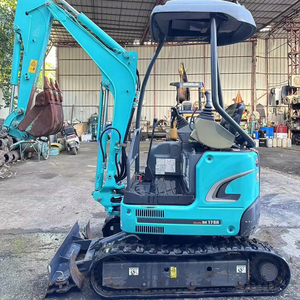 Excavadora Hidráulica Usada KOBELCO SK17 de 1.5 Toneladas, 90% Nueva, Original de Japón, Certificada por la EPA y la CE, Modelo 2021, con Cucharón de Excavación - Product Image 3