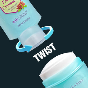 OEM ODM Nouveau design Protection contre les odeurs 48h Parfum longue durée Déodorant anti-transpirant pour le corps Stick à déodorant à visser - Product Image 4