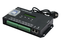 Controlador LED DMX a SPI H807SA DMX512 de 8 Canales con Protocolo Artnet para WS2811 WS2812 WS2815 APA102, Controlador Programable