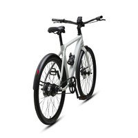 Vélo électrique urbain haut de gamme TXED 700C, moteur arrière 250W, écran couleur TFT, vélo électrique de ville