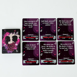 Jeu de cartes à gratter « Dirty Riddles » à double sens tendance – Cartes de questions et réponses amusantes pour couples – Jeu de société hilarant pour adultes - Product Image 2
