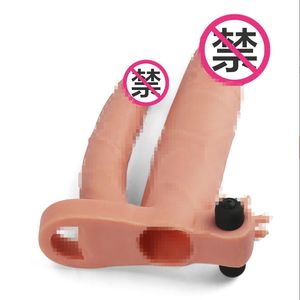 Großhandel für Erwachsenenprodukte: Vibrations-Plug-In-Sets mit doppelter Funktion, mehreren Geschwindigkeiten, für Penisvergrößerung und -verdickung, Wolf-Braces - Product Image 4