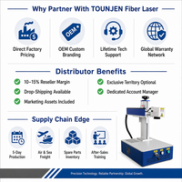 Machine de marquage laser à fibre portable, marquage permanent sur bijoux métalliques et quincaillerie, certifiée CE, vente directe d’usine
