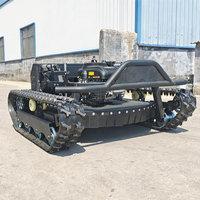 Livraison Gratuite Tondeuse Robot à Fléaux Télécommandée Tout-Terrain à Moteur Essence CE EPA de 900 mm à 1200 mm pour Ferme