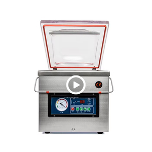 CUSTOM New <b>Small</b> Business Semi-Automatic Electric 304 Stainless Steel Vacuum Packing Machine 220V/50HZ Food Grade Air <b>Pump</b> - Product Image 1