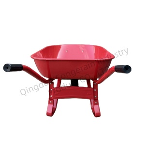 Chariot <span class=keywords><strong>de</strong></span> chantier industriel en acier personnalisable OEM <span class=keywords><strong>de</strong></span> haute qualité, capacité 300 kg, avec <span class=keywords><strong>roue</strong></span> unique et rangement pour outils - Product Image 5