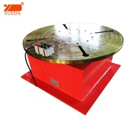 Pièces de mandrin de positionneur de soudage Yueda, commande manuelle à distance, machines industrielles 220V/380V/440V, garantie 1 an