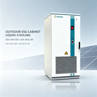 Gabinete BESS para Exteriores Refrigerado por Líquido de 120kW con Control de Incendios, Actualización Remota y Gestión en la Nube, Sistema de Almacenamiento de Energía Industrial