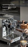 Mesin Kopi Espresso Komersial Profesional Cafetera E61 Brew Head 15 Bar Terlaris