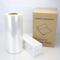 Film rétractable POF de qualité alimentaire, écologique et à économie d'énergie, basse température, DMGREEN 03, pour produits électroniques et articles thermosensibles, protection transparente