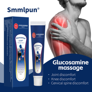 Baume de massage à la <span class=keywords><strong>glucosamine</strong></span> pour soulager les douleurs articulaires - Tube bleu ou soin post-exercice pour les épaules, le cou, la taille, les genoux, les jambes. 30g - Product Image 2
