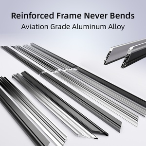 SCREENPRO 84&quot;~150&quot; 3D Metal 4K /8K HD Grey Crystal <strong>Alr</strong> Thin Fixed <strong>Frame</strong> Projection <strong>Screens</strong> For Short/ Long Throw <strong>Projectors</strong> - Product Image 5