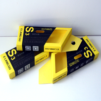Dossiers Papier Recyclables Personnalisés Économiques pour Emballage d'Électronique Grand Public, Pelliculage Mat, Gaufrage, Impression Offset Couleurs, Taille Sur Mesure