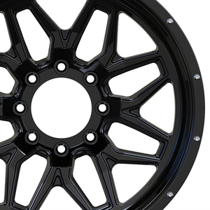 Tùy Chỉnh Off-Road Vành 15 16 17 18 19 20 21 22 23 24 Inch Màu Đen Với Đinh Tán Sâu Món Ăn Nhôm Hợp Kim Bánh Xe Cho Dodge Ram 2500 - Product Image 5