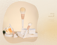 MSQ Professional Lot de 11 pinceaux de maquillage Stock de gros avec correcteur pour le visage, marque privée