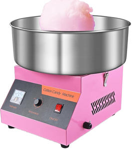 Commercial Portable High-Speed Automatic <strong>Pink</strong> Cotton <strong>Candy</strong> Machine Full Mini Electric for Bakery Sugar Food <strong>Candy</strong> <strong>Floss</strong> - Product Image 1