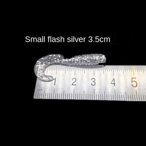 Leurre souple pour gros poissons, queue en T, appât artificiel, appât souple en silicone, 3,5 cm, 5,5 cm, 7 cm, 0,7 g, 1,3 g, 2,2 g - Product Image 6