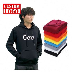 Sweat-shirt surdimensionné personnalisé en molleton français, taille européenne, vente en gros, impression personnalisée de sweat-shirt à capuche - Product Image 1