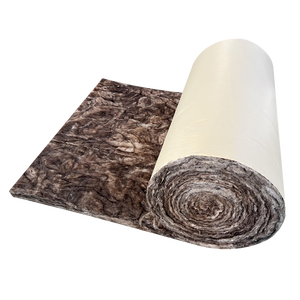 Isolation en rouleau de laine de verre Green Guard UL R11 3,5 pouces, rouleau de laine de verre écologique <span class=keywords><strong>marron</strong></span> pour les murs, les cavités, les greniers et les plafonds en Amérique du Nord - Product Image 2
