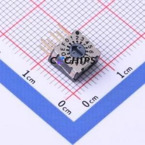 STAR-16H1 Rotary Encoder Switch Through hole Component (THT) Switch 16 True Code - Product Image 1