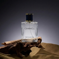 Flacon de parfum en spray personnalisé avec logo, flacon atomiseur de parfum vide, 30 ml, 50 ml, flacon de parfum réutilisable pour cadeau