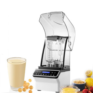 2L 1800W Pure Copper Heavy Duty Battery Food Processor Mixer Juicer Ice Crusher Blender Smoothie Machine Household Quiet and Pow - Product Image 3