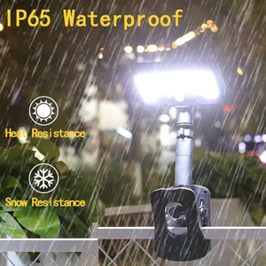 Wholesale New Design Waterproof Clip Bracket 92 <b>LED</b> Solar Garden <b>Lights</b> Type C Rechargeable <b>Motion</b> <b>Sensor</b> Fence - Product Image 3