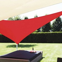 Voile d'ombrage imperméable 4x5m, couleur crème, résistante à la pluie, pour extérieur