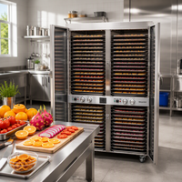 Déshydrateur alimentaire commercial à 88 plateaux, sécheuse électrique industrielle pour fruits, légumes et viande, pour usage domestique et commercial