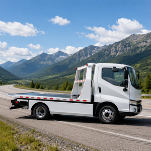 Camion de dépannage à plateau, véhicule de remorquage hybride avec prolongateur d'autonomie, moteur électrique 150 kW, 1000 km d'autonomie totale, usage intensif - Product Image 3