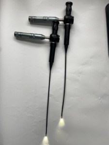 Broncoscopio Video nasofaringoscopio portatile flessibile con diametro 4mm 300mm lunghezza direzione di piegatura 2 vie Garanzia di 1 anno - Product Image 5