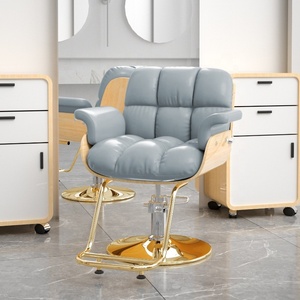 Fauteuil de Barbier en Bois avec Fonction de Réglage en Hauteur, Design Moderne pour Utilisation Extérieure et Hospitalière - Vente en Gros Direct Usine - Product Image 4