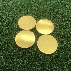 Accessori da <span class=keywords><strong>Golf</strong></span> di alta qualità altri prodotti da <span class=keywords><strong>Golf</strong></span> marcatore per palline da <span class=keywords><strong>Golf</strong></span> sfuso in metallo bianco Color oro 30mm economico - Product Image 2