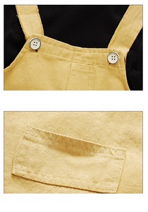 Ropa de Otoño para Bebés, Vestidos para Niñas, Vestido Vaquero con Tirantes de Hadas, de China - Product Image 5