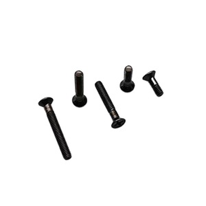 Vis autotaraudeuse M4 à tête Phillips en acier au carbone, métrique, droite, nickelée, pour tiroir métallique - Product Image 4