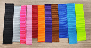 Pesante fabbrica prezzo diretto su misura colore spesso poliestere cinturino in fettuccia per zaino/guinzaglio cane - Product Image 6