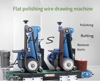 Machine de polissage de surface haute efficacité, équipement de débavurage et de décapage de la rouille pour métaux, acier inoxydable et bois