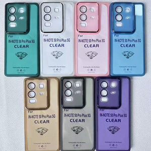 Venta al por mayor para Infinix Note 50S NOTE50X 5G Lente de color transparente a prueba de golpes TPU cubierta protectora suave para Tecno Comon 40 Premier - Product Image 5