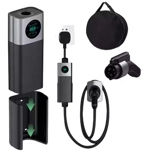 Factory 7kw 11kw 22kw Ev Charger 16A 32A 40A 48A Ev Charging Station Type1 Type2 GB/T Electric Vehicle Portable Ev Charger