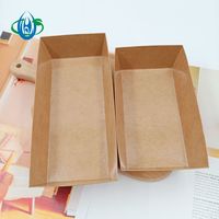 Boîte de gâteau de catégorie comestible de plateau de papier de cuisson jetable pour des biscuits de pain de magasin de boulangerie