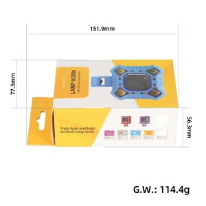 Bocina Eléctrica Recargable por USB con Luz Delantera para Bicicleta, Bicicleta Eléctrica y Scooter, 140dB, Campana Electrónica Fuerte, Dispositivo de Advertencia de Seguridad - Product Image 3