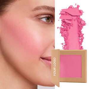 Rubor Vegano Personalizado, Compacto, Suave, Natural, 6 Colores, Libre de Crueldad, Maquillaje de Alta Pigmentación, Resistente al Agua - Product Image 2