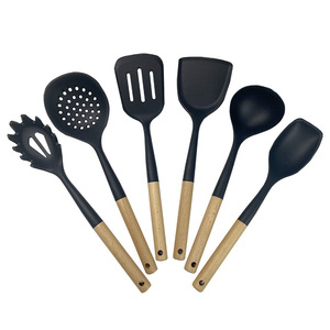 Phụ Kiện Nhà Bếp nhà và nhà bếp <span class=keywords><strong>Cookware</strong></span> sets Hot Bán <span class=keywords><strong>Cookware</strong></span> sets với tay cầm bằng gỗ Đồ dùng nấu ăn - Product Image 3