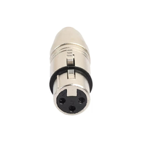 Adaptateur XLR Femelle vers RCA Femelle, Convertisseur de Genre, Connecteurs Audio pour Mixeur/Enregistreur/Amplificateur
