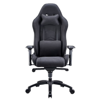 Fauteuil de jeu de patron en métal Stuhl avec fonction de massage pour bureau et bureau de jeu d'ordinateur